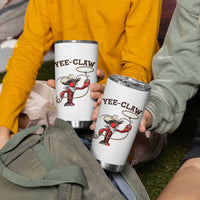 Yee Claw Tumbler Cup Funny Crawfish Cajun Seafood Festival