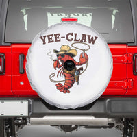 Yee Claw Southern Crawfish Spare Tire Cover Funny Seafood Party Graphic