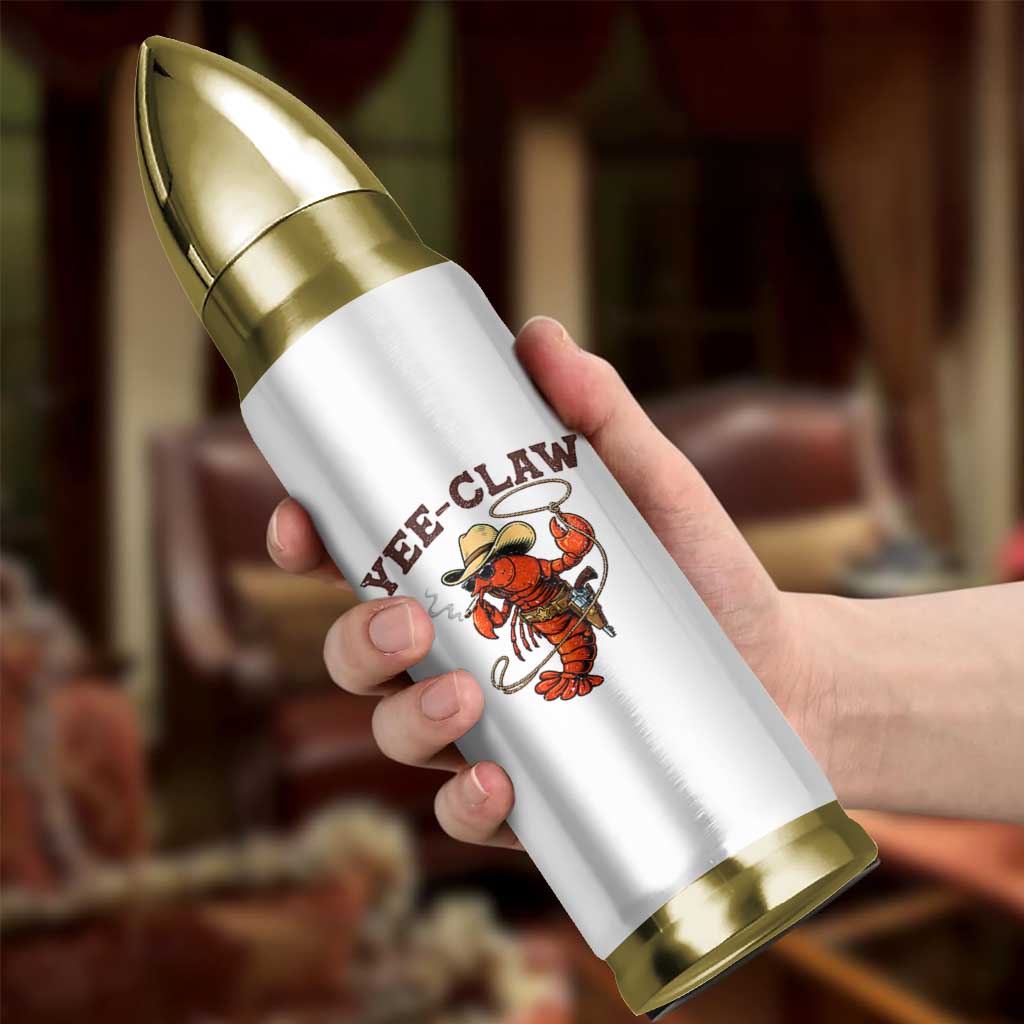Yee Claw Southern Crawfish Bullet Tumbler Funny Seafood Party Graphic