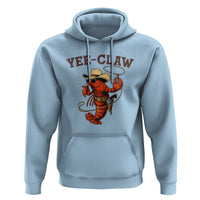 Yee Claw Southern Crawfish Hoodie Funny Seafood Party Graphic