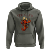 Yee Claw Southern Crawfish Hoodie Funny Seafood Party Graphic