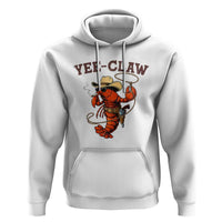 Yee Claw Southern Crawfish Hoodie Funny Seafood Party Graphic