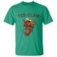 Yee Claw Southern Crawfish T Shirt Funny Seafood Party Graphic