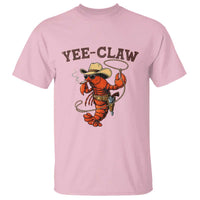 Yee Claw Southern Crawfish T Shirt Funny Seafood Party Graphic