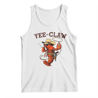 Yee Claw Southern Crawfish Tank Top Funny Seafood Party Graphic