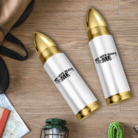 Funny Sarcastic Husband Bullet Tumbler My Wife Beats Me