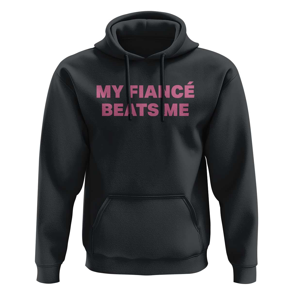 Funny Engagement Gift Hoodie My Fiancee Beats Me