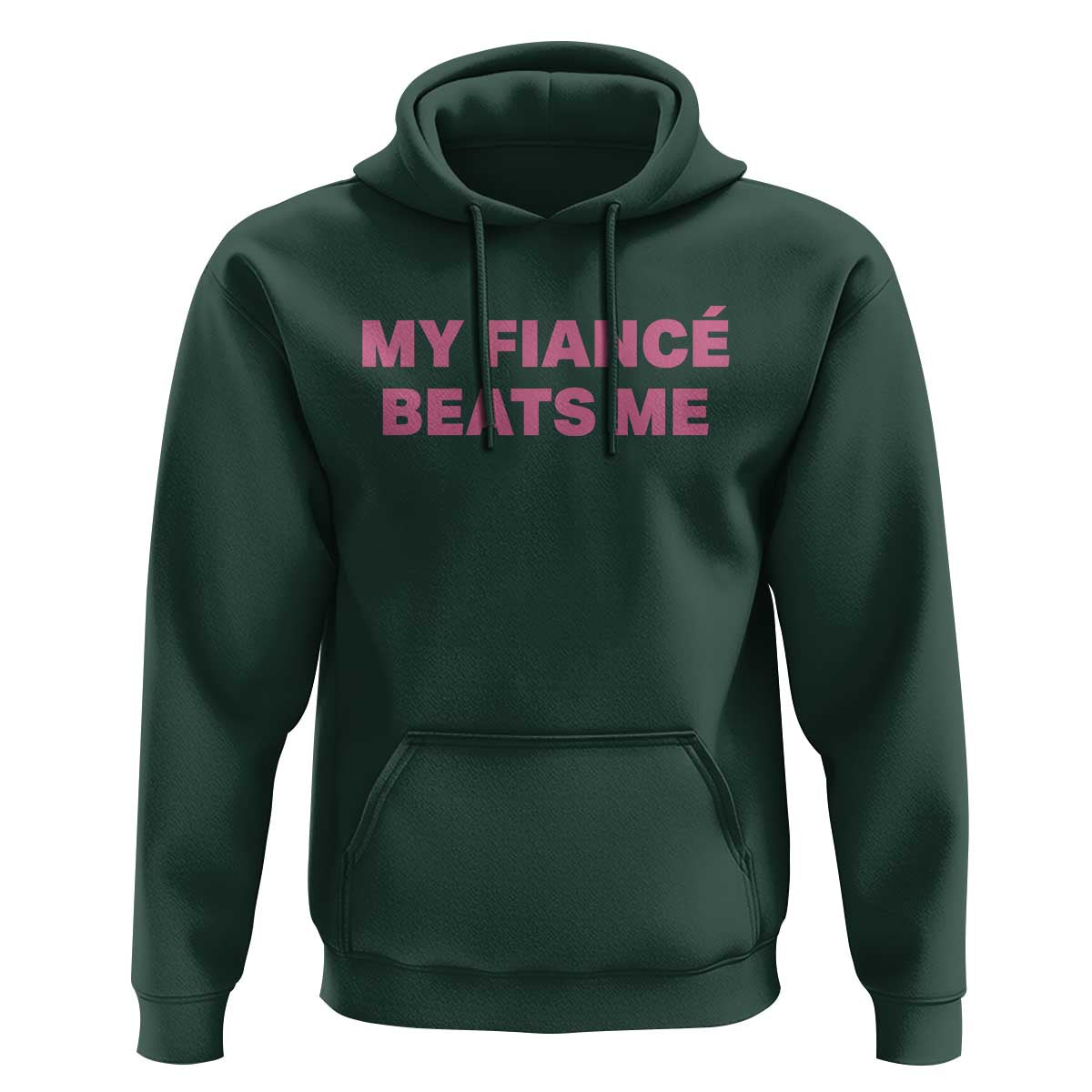 Funny Engagement Gift Hoodie My Fiancee Beats Me