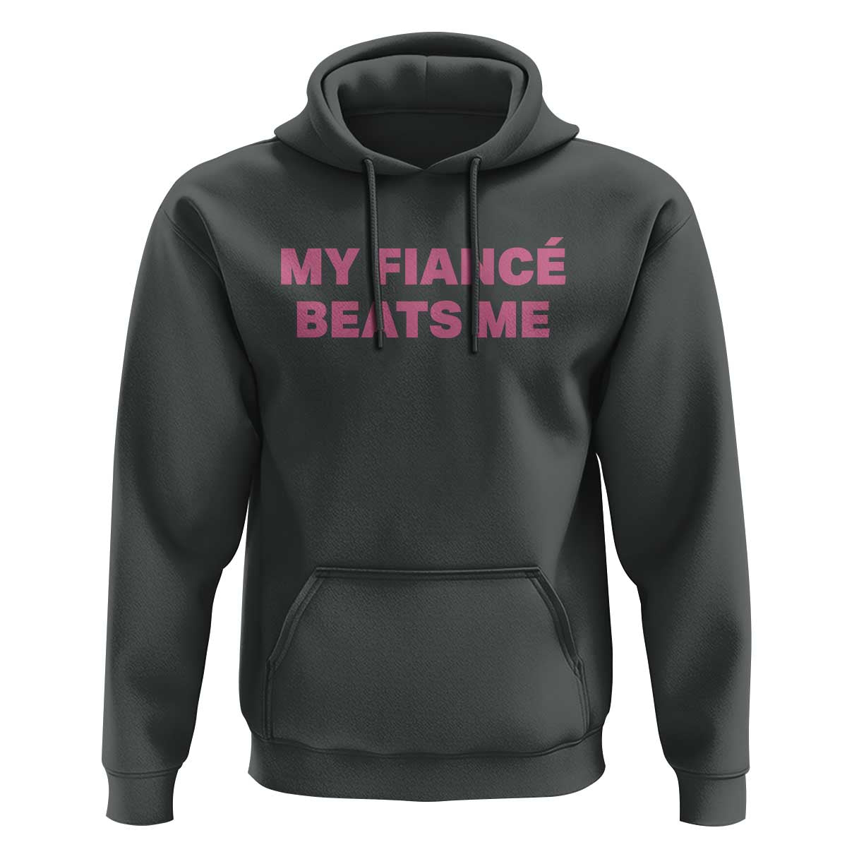 Funny Engagement Gift Hoodie My Fiancee Beats Me