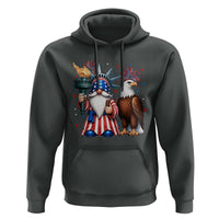 Funny Statue Of Liberty Gnome Hoodie Patriotic 4th Of July