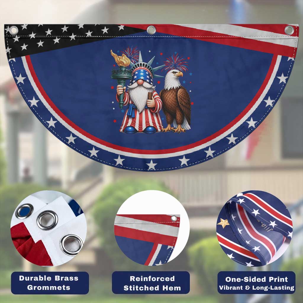Funny Statue Of Liberty Gnome Patriotic Fan Flag 4th Of July Gift