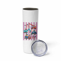 Red White And Blue Construction Crew Skinny Tumbler Patriotic Kids 4th Of July