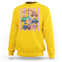 Red White And Blue Construction Crew Sweatshirt Patriotic Kids 4th Of July