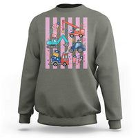 Red White And Blue Construction Crew Sweatshirt Patriotic Kids 4th Of July