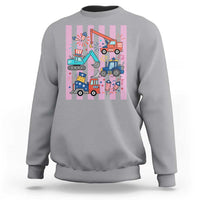 Red White And Blue Construction Crew Sweatshirt Patriotic Kids 4th Of July