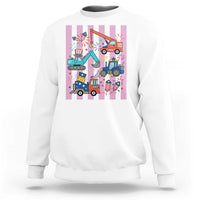 Red White And Blue Construction Crew Sweatshirt Patriotic Kids 4th Of July