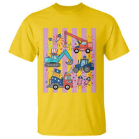 Red White And Blue Construction Crew T Shirt Patriotic Kids 4th Of July
