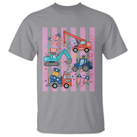 Red White And Blue Construction Crew T Shirt Patriotic Kids 4th Of July