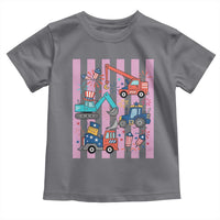 Red White And Blue Construction Crew Toddler T Shirt Patriotic Kids 4th Of July