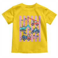 Red White And Blue Construction Crew Toddler T Shirt Patriotic Kids 4th Of July