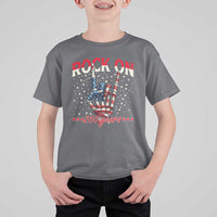 Patriotic Rocker Skeleton Hand T Shirt For Kid Rock On 250 Years