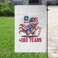 Funny 67 Meme Dinosaur American Pride Garden Flag USA 250th Anniversary