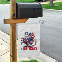 Funny 67 Meme Dinosaur American Pride Garden Flag USA 250th Anniversary