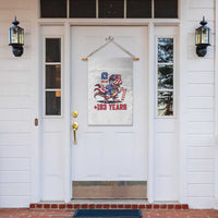 Funny 67 Meme Dinosaur American Pride Garden Flag USA 250th Anniversary