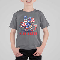 Funny 67 Meme Dinosaur American Pride T Shirt For Kid USA 250th Anniversary