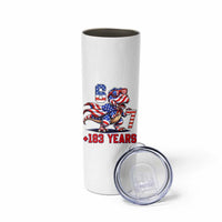 Funny 67 Meme Dinosaur American Pride Skinny Tumbler USA 250th Anniversary