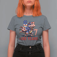 Funny 67 Meme Dinosaur American Pride T Shirt For Women USA 250th Anniversary