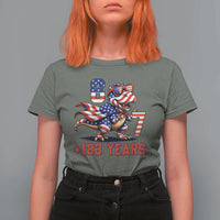 Funny 67 Meme Dinosaur American Pride T Shirt For Women USA 250th Anniversary