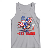 Funny 67 Meme Dinosaur American Pride Tank Top USA 250th Anniversary