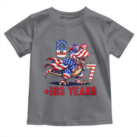 Funny 67 Meme Dinosaur American Pride Toddler T Shirt USA 250th Anniversary
