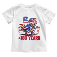 Funny 67 Meme Dinosaur American Pride Toddler T Shirt USA 250th Anniversary