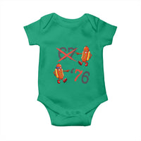 Funny 67 Meme Hot Dog Lover Baby Onesie USA 250 BBQ Celebration