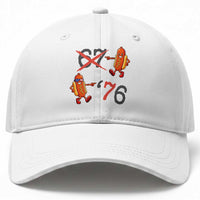 Funny 67 Meme Hot Dog Lover Baseball Cap USA 250 BBQ Celebration