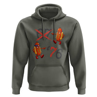 Funny 67 Meme Hot Dog Lover Hoodie USA 250 BBQ Celebration