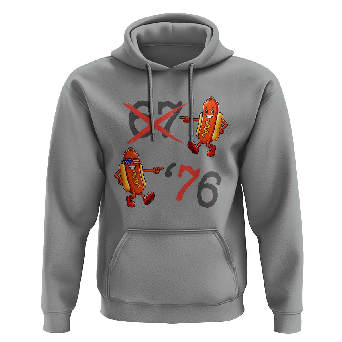 Funny 67 Meme Hot Dog Lover Hoodie USA 250 BBQ Celebration