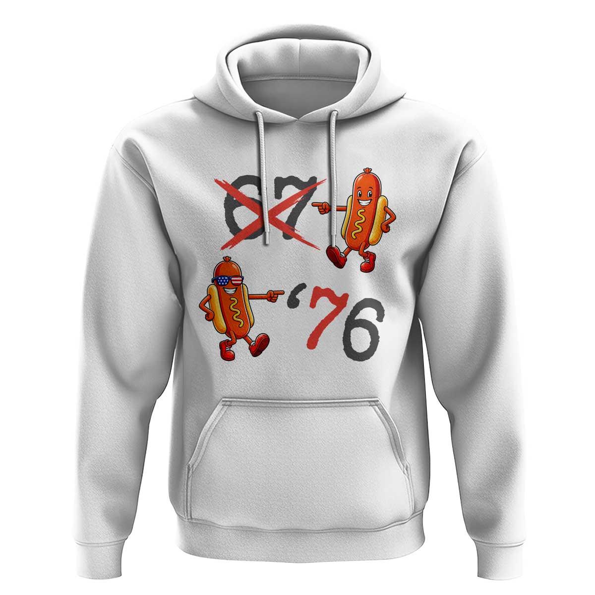 Funny 67 Meme Hot Dog Lover Hoodie USA 250 BBQ Celebration