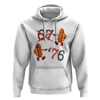 Funny 67 Meme Hot Dog Lover Hoodie USA 250 BBQ Celebration