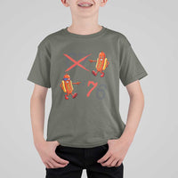 Funny 67 Meme Hot Dog Lover T Shirt For Kid USA 250 BBQ Celebration