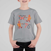Funny 67 Meme Hot Dog Lover T Shirt For Kid USA 250 BBQ Celebration