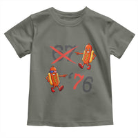 Funny 67 Meme Hot Dog Lover Toddler T Shirt USA 250 BBQ Celebration