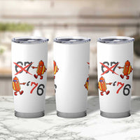 Funny 67 Meme Hot Dog Lover Tumbler Cup USA 250 BBQ Celebration