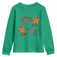 Funny 67 Meme Hot Dog Lover Youth Sweatshirt USA 250 BBQ Celebration