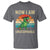 Now I Am Unstoppable T Shirt Funny Mama Saurus Dinosaur - Wonder Print Shop