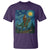 Bigfoot Dinosaur T Shirt Funny Prehistoric Starry Night Van Gogh - Wonder Print Shop