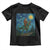 Bigfoot Dinosaur Toddler T Shirt Funny Prehistoric Starry Night Van Gogh - Wonder Print Shop