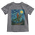 Bigfoot Dinosaur Toddler T Shirt Funny Prehistoric Starry Night Van Gogh - Wonder Print Shop